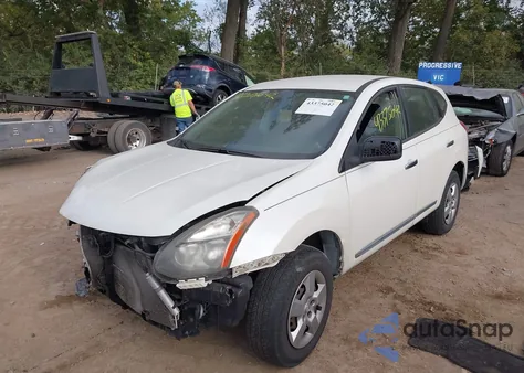 2015 Nissan Rogue Select S from USA, damaged, VIN JN8AS5MV9FW252342
